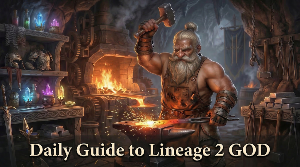 Lineage 2 GOD Daily Mini Guide | Optimized Daily Routine