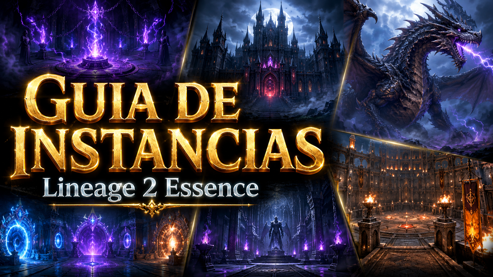 Guía de Instancias en Lineage 2 Essence: Solo, Party, Clan y Raids