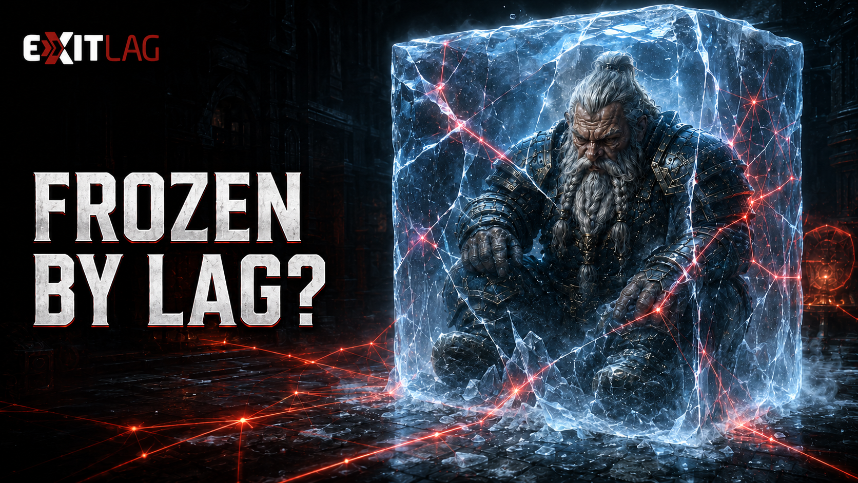 Dwarf frozen by lag using ExitLag for Lineage 2